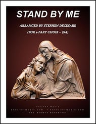 Stand By Me SA choral sheet music cover Thumbnail